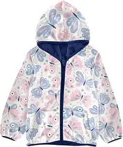 [Caihoyu] Girls Sherpa Lined Hoodie Cute Baby Boy Clothes Toddler Boy Winter Coat