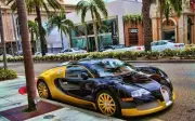 Anime bugatti veyron car hdr los angeles vehicle palm Play Gaming Mat Desk