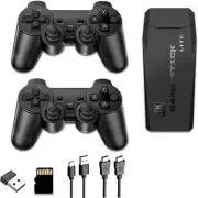 Retro Game Stick, Consola Inalã¡mbrica Dual De 2,4 G, 64 Gb De Memoria, Resoluci