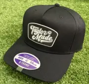 TaylorMade Allegiant A-Frame Snapback Golf Hat NEW Black Regular