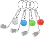 [CATIEBYE] Golf Keychain Set Key Ring Pendant for Backpack Handbags Shoulder Bag Golf Enthusiast Present