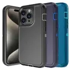For iPhone XR XS SE 16 14 13 12 15 Pro Max 7 Plus Case Defender Shockproof Cover