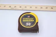 Stanley Fatmax Tape Measure Rubber Yellow 30' 33-730