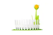 Vigar Flower Power Floral Dish Cutlery Drainer w Silicone Mat Set Storage Rack