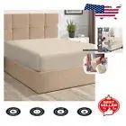 Soft & Cooling 400 Thread Count King Fitted Sheet - Pure Cotton Luxury Bedding