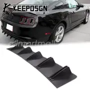 Rear Bumper Diffuser Lip Splitter Spoiler Shark Fins Body Kit for Ford Mustang (for: Ford)