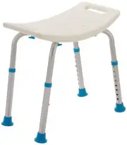 AquaSense Adjustable Non-Slip Bath & Shower Stool for Inside Shower, 20.08 x ...