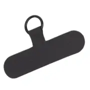 (Black)Universal Mobile Phone Lanyard Patch Nylon Cell Phone Hanging Rope US