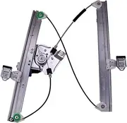 Window Regulator Assy. with Motor Left Right Side Front/Rear Side Compatible for Brilliance V5 2012-2015 Auto Car Motor Part 4521879(Front-Left Side)