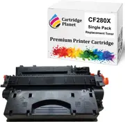 Compatible Toner Cartridge Replacement for HP CF280X 80X (6,800 Pages) for HP Laserjet Pro 400 M401d 400 M401dn 400 M401dne 400 M401dw 400 M401n 400 MFP M425dn 400 MFP M425dw