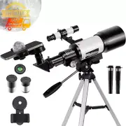 Telescope 70mm Aperture Adults & Kids with Adjustable Tripod and Phone Adapter