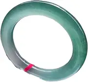 [zhuBAOHE] Real Myanmar Floating Flower Jade Bracelet High Ice Snow Cotton Round Stripe Clear Water Blue Bottom Jade Bracelet Valentine's Day gift