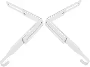 Cabilock Door Hook Hanger Household Hook Metal Cubicle Hanger Universal Partition Hooks Kitchen Cabinet Hooks Pack of 2