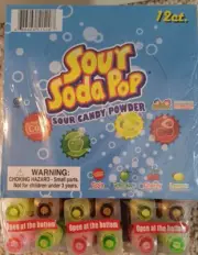Kidsmania Sour Soda Pop Sour Candy Powder - 12 / Box