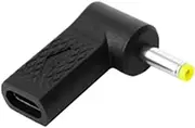 USB C to Barrel Plug Adapter | Fast Charging DC Charger Ring Barrel Plug to USB C Adapter | Practical Charger Adapter Charging Connector for Most Laptops