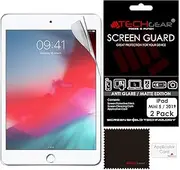 TECHGEAR [2 Pack] Anti Glare Screen Protectors for iPad Mini 5 (2019), MATTE Screen Protector Guard Covers Compatible with New 2019 Apple iPad Mini 5