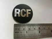 Replacement RCF Speaker Badge Emblem 40mm Logo Aftermarket
