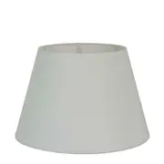XL Taper Lamp Shade (18x13x10 H) - Textured Ivory - Linen Lamp Shade - ELSZ181310IVEU