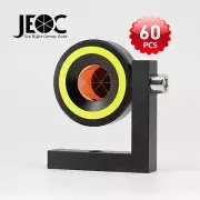 60PCS JEOC 90 Degree Monitoring Prism GMP104 with Reflective Circle, w/ L Bar