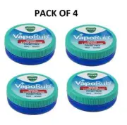 4 x Vicks Vaporub Ointment 10ml Pocket size Breathing difficulty, Body ache