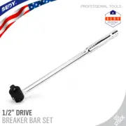 1/2" Drive Extension Breaker Bar 17-inch Length Rotating Flex Head CR-V Steel
