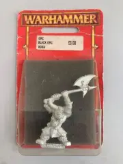 Warhammer Black Orc Boss Blister NOS OOP