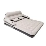 Size Air Mattress Inflatable Bed with Headboard and Pillows,Blow Up Couch Queen