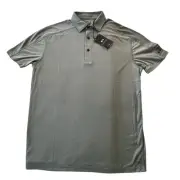 Fish Hippie Migration Polo Sz S Quarry Gray NWT MSRP $79