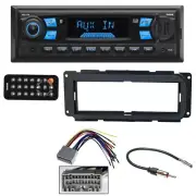 Car Stereo Bluetooth/MP3/USB AM/FM Radio Install kit for 2003-2006 Jeep Wrangler