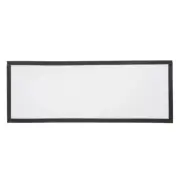 2PCS PC Dust Filter 400x150mm PVC Computer Case Dustproof Mesh White