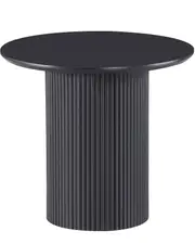 Elodie Round Side Table Black 55cm