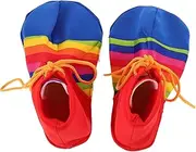 [BESTYASH] Performance Costume Footwear Unisex Clown Shoes Big Head Ideal for Circus Halloween and Stage Shows