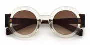 Kaleos Cappa C2 Men's Sunglasses Brown Size 48