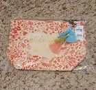Canvas Cosmetic Makeup Bag With Tassels