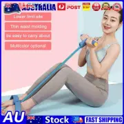 Fitness Tension Bands Exerciser Sit Up Pedal Yoga Elastic Pull Rope (Blue) AU