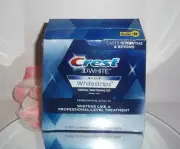 Crest 3D No Slip Whitestrips Professional Effects 10 Treatments 20 Strips NO BOX