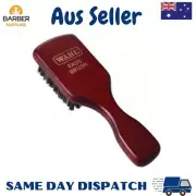WAHL Nylon & Boar Bristle Fade Brush Hair & Beard w/ Wooden Handle MEN GROOMING