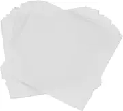 ULTECHNOVO 500pcs Square Weighing Paper Sheets 10x10cm Non-absorbing Lab Smooth Weigh Paper for Accurate Scale Use