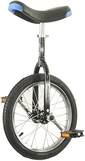 16 Inch Unicycle for Kids/Boys/Girls Beginner, Starter Learner First Unicycle, Heavy Duty Steel Frame and Comfortable Release Saddle Seat (Size : 16 Inch Wheel) Durable TDF