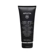 Apivita Black Detox Cleansing Jelly face-eyes Activated Charcoal &Propolis 150ml
