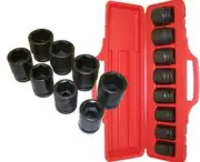 3/4" Drive Shallow Air Impact Socket Set 8 Piece SAE 1 - 1-1/2"