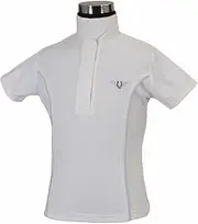 [TuffRider] Girl's Kirby Kwik Dry Short Sleeve Show Shirt