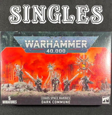 Singles Dark Commune Chaos Space Marines Warhammer 40,000 40k Bitz Bits