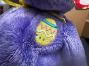 Ty Beanie Baby - TWO "Eggs III Bear" Easter Retired Plush Tag - Near Mint!
