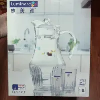 在飛比找蝦皮購物優惠-樂美雅Luminarc 玻璃冷水壺杯禮盒組 （1壺4杯）全新