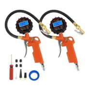 Digital Tire Inflator with Pressure Gauge 250 PSI Air Chuck Compressor Access...
