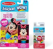 Melissa & Doug Sticker Wow! Minnie Bundle (Stamper w Book + Disney Refill Pack)