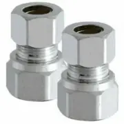 3/8" COMP X 1/2" FIP STRAIGHT COMPRESSION FEMALE ADAPTER LEAD FREE # 537 7201