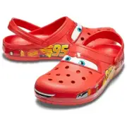 NEW Lightning McQueen Crocs Clogs Adult Shoe Limited Classic Disney No Light-up