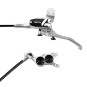 Hope Tech4 E4 Brake - Silver/Black Size Front Brake